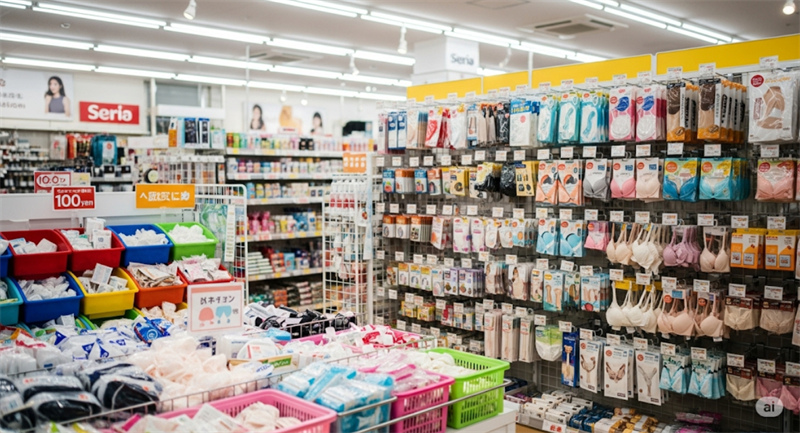 ブラ ストラップ 透明 ダイソー 売り場