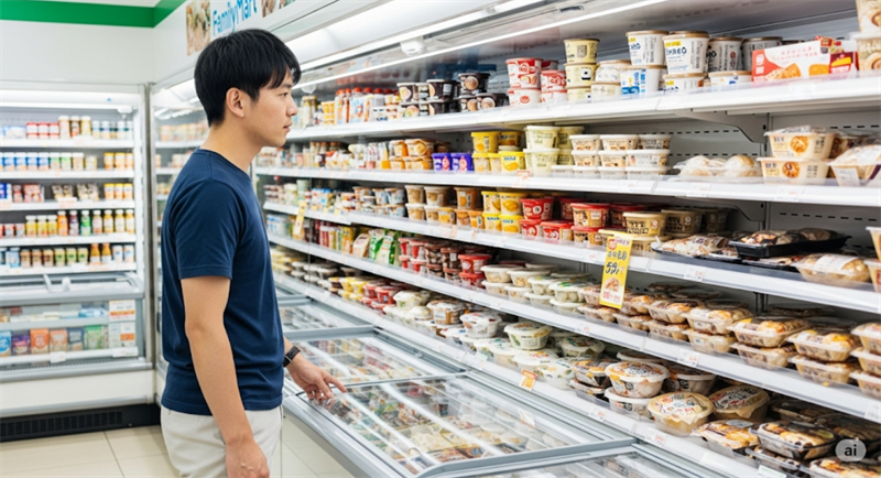 とろろはスーパーのライフでも売っている